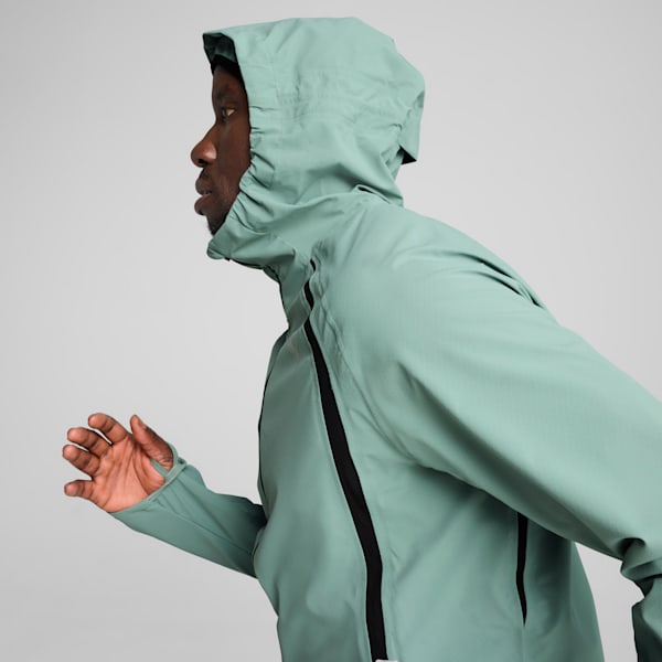 PUMA RUN Men's Rain Jacket, Green Moon, extralarge