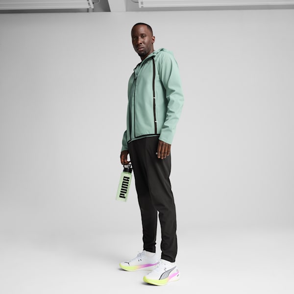 PUMA RUN Men's Rain Jacket, Green Moon, extralarge