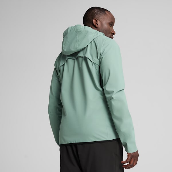 PUMA RUN Men's Rain Jacket, Green Moon, extralarge