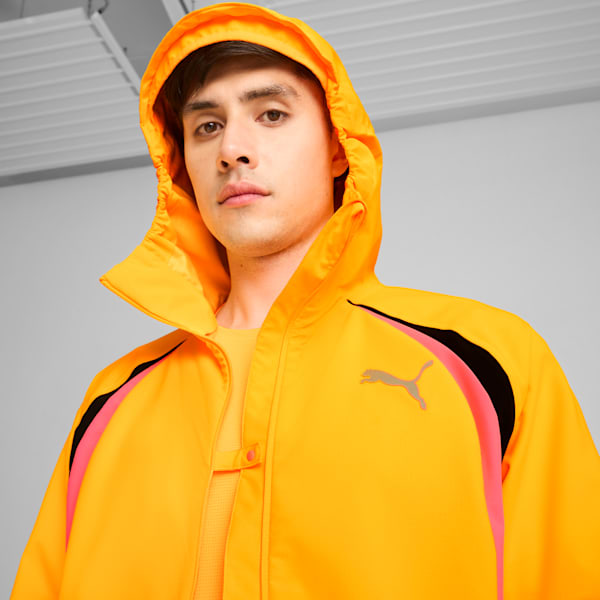 PUMA RUN Men's Rain Jacket, Sun Stream, extralarge