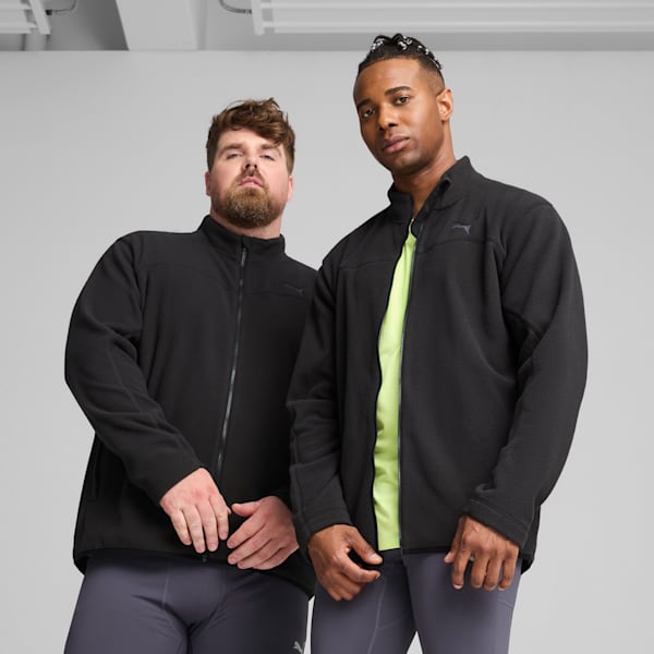Winter Tech Men's Fleece Jacket, PUMA Black, extralarge