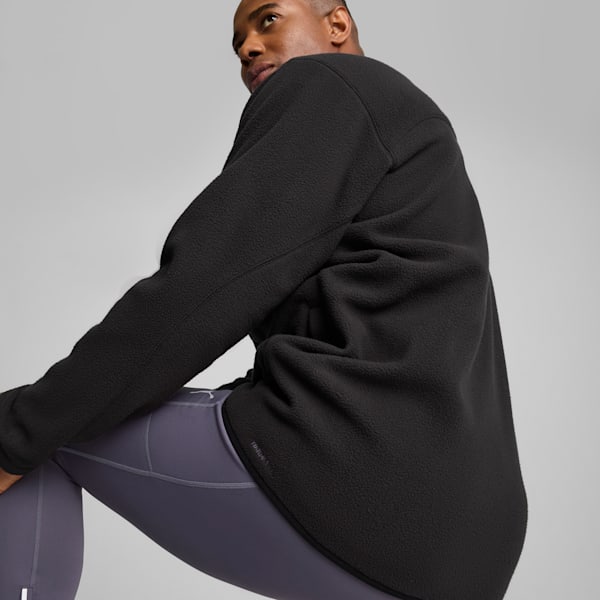 Winter Tech Men's Fleece Jacket, PUMA Black, extralarge