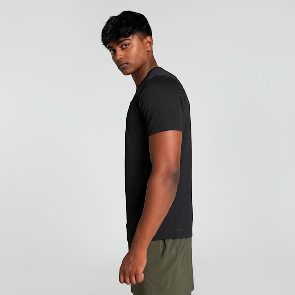 SEASONS Men's Running Tee, PUMA Black, extralarge-IND