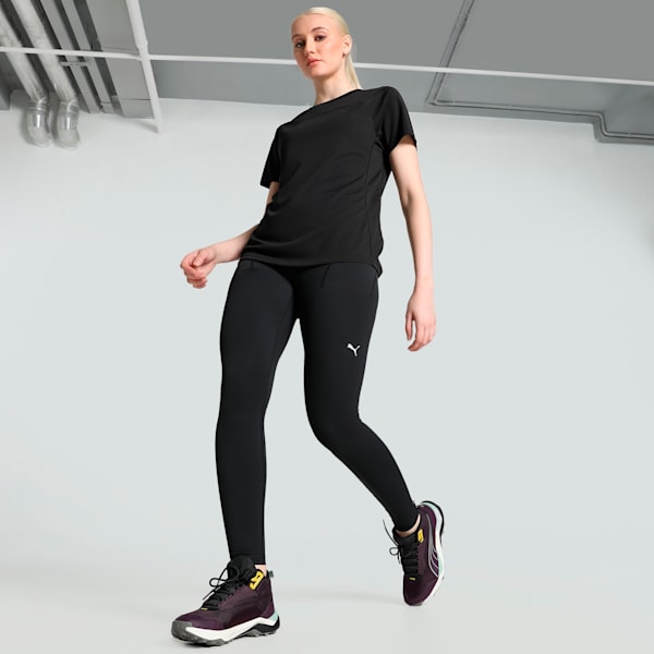 SEASONS Women's Running Tee, PUMA Black, extralarge-IND
