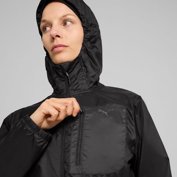 SEASONS Women's Running Jacket, PUMA Black, extralarge