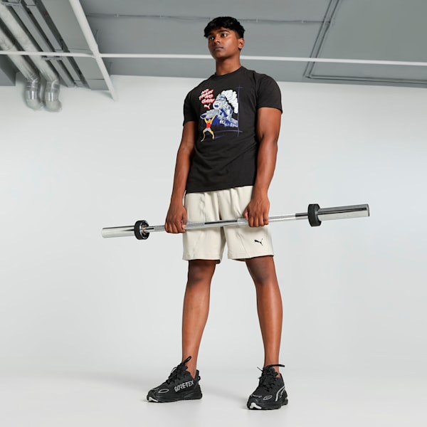No Train No Gain Men's Training Tee, PUMA Black, extralarge-IND
