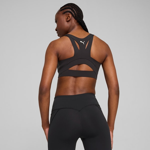ウィメンズ トレーニング パワー シェイプリュクス ブラトップ ハイサポート, PUMA Black, extralarge-JPN