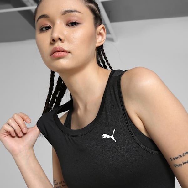 Train All Day Sleeveless Women's Training Tank, PUMA Black, extralarge-IND