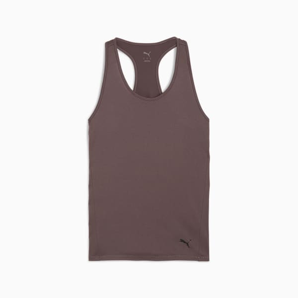 Train All Day Essentials Women's Training Racerback Tank, Raisin, extralarge