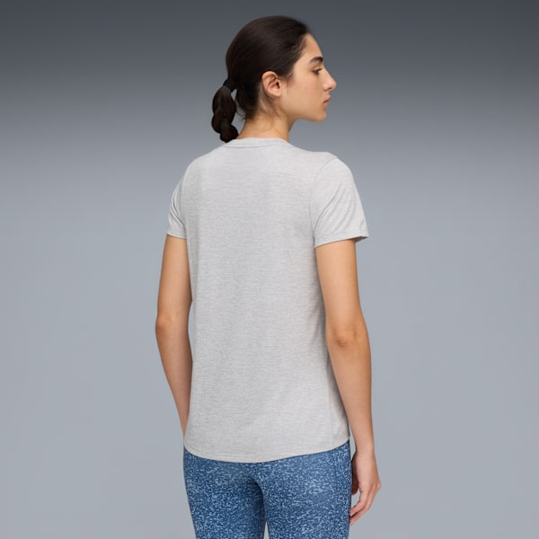 TAD ESSENTIALS Heather Tee Women, Light Gray Heather, extralarge