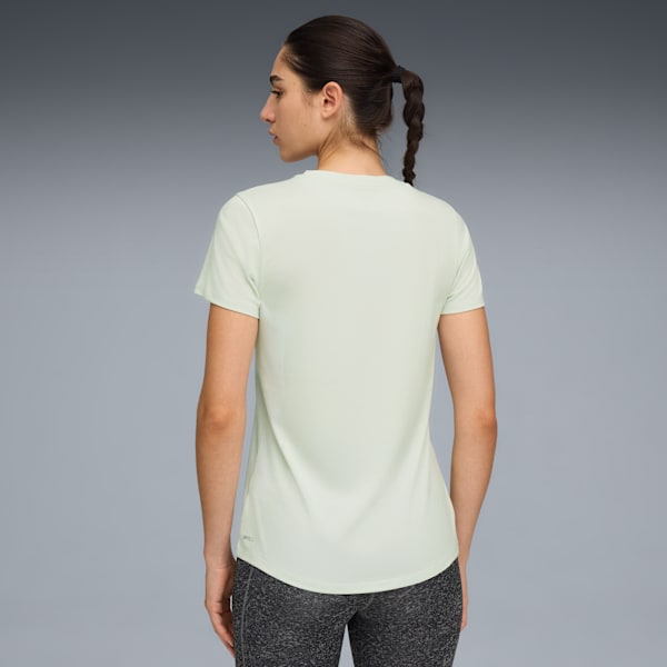 Playera Train All Day Essentials para mujer, Sage Frost Heather, extralarge