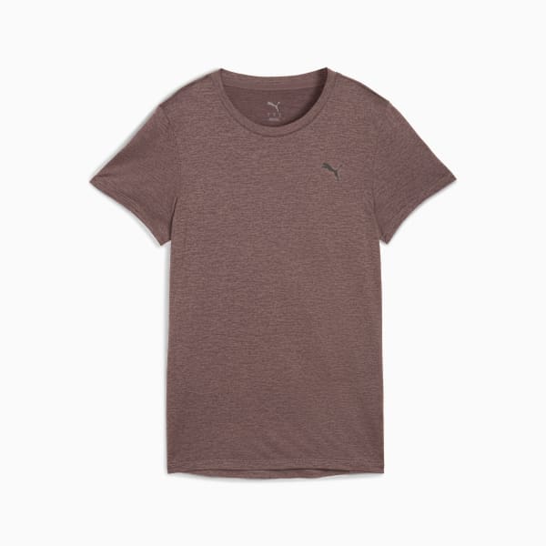 Playera Train All Day Essentials para mujer, Raisin Heather, extralarge
