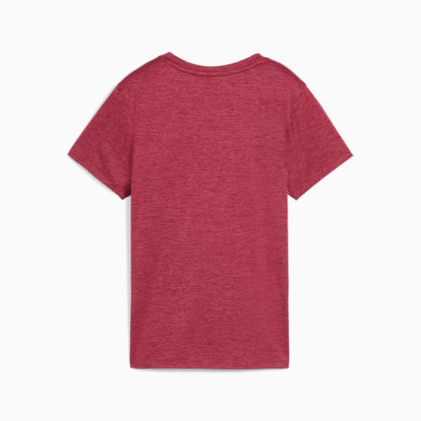 Train All Day Heather Logo Women's Training Tee, Port Heather, extralarge-IND