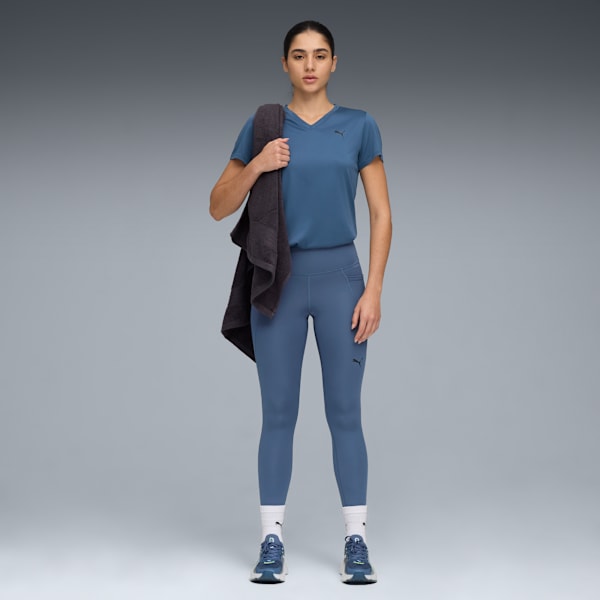 Train All Day ESSENTIALS Women's 7/8 Tights, Dark Indigo, extralarge