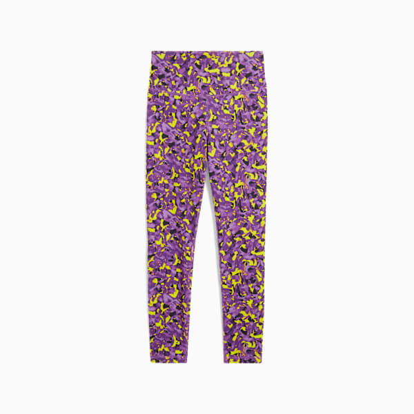 Collant 7/8 Train All Day GRAPHIC Femme, Lemon Sherbert-AW-048287-0001, extralarge