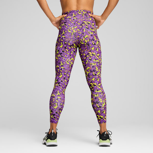 Train All Day GRAPHIC Women's 7/8 Tights, Lemon Sherbert-AW-048287-0001, extralarge