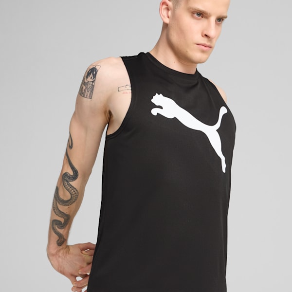 Train All Day Men's Sleeveless Training Tank, PUMA Black, extralarge-IND