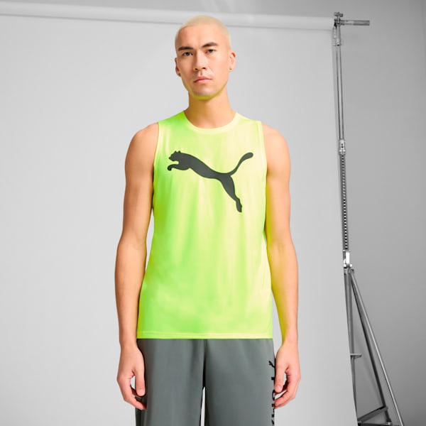TAD ESSENTIALS Sleeveless Tank Men, Yellow Alert, extralarge