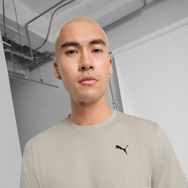 TAD ESSENTIALS Solid Cat Tee Men, Desert Dust, extralarge