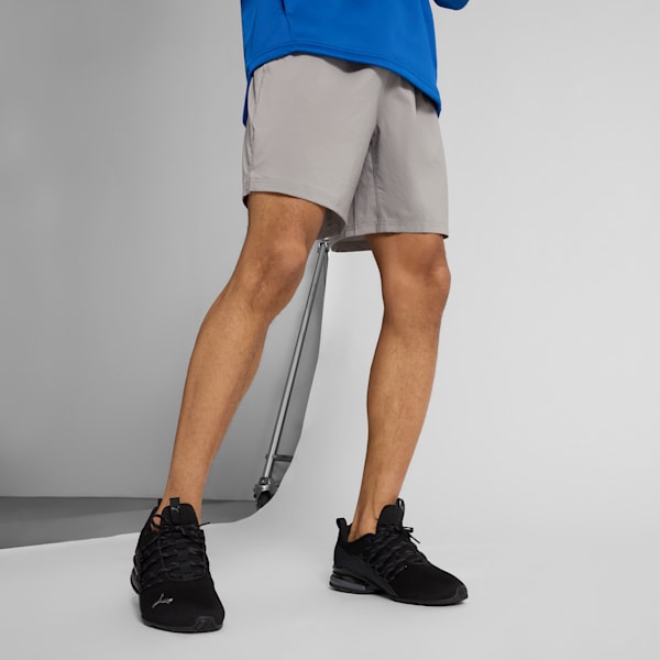 Shorts Train All Day Essentials 17cm para hombre, Stormy Slate, extralarge