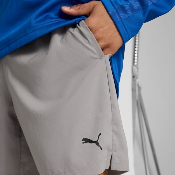 Shorts Train All Day Essentials 17cm para hombre, Stormy Slate, extralarge