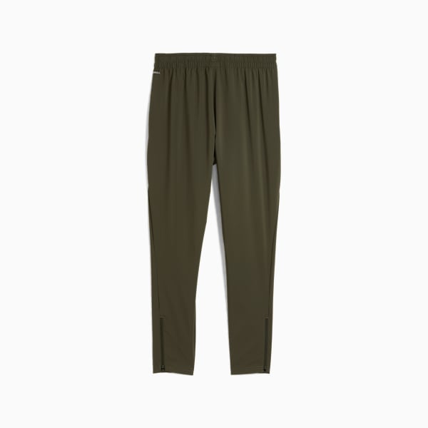Train All Day Men's Woven Tapered Training Pants, Dark Olive, extralarge-IND