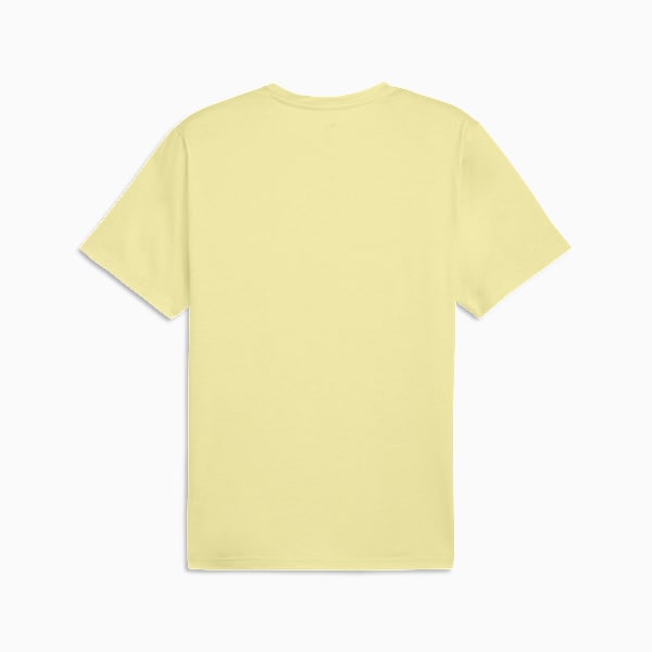 ESSENTIALS HEATHER CAT Tee, Gold Moon Heather, extralarge