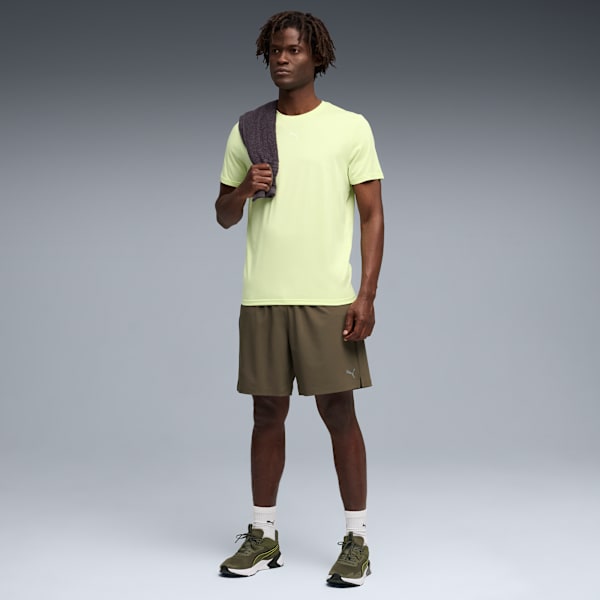 Train All Day Essentials Men's Training Tee, Apple Spritz Heather, extralarge