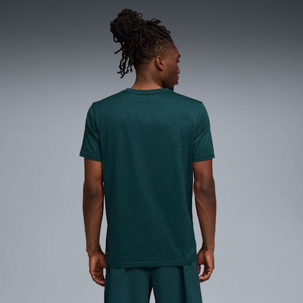 TAD ESSENTIALS Heather Cat Tee Men, Green Terrain Heather, extralarge-GBR