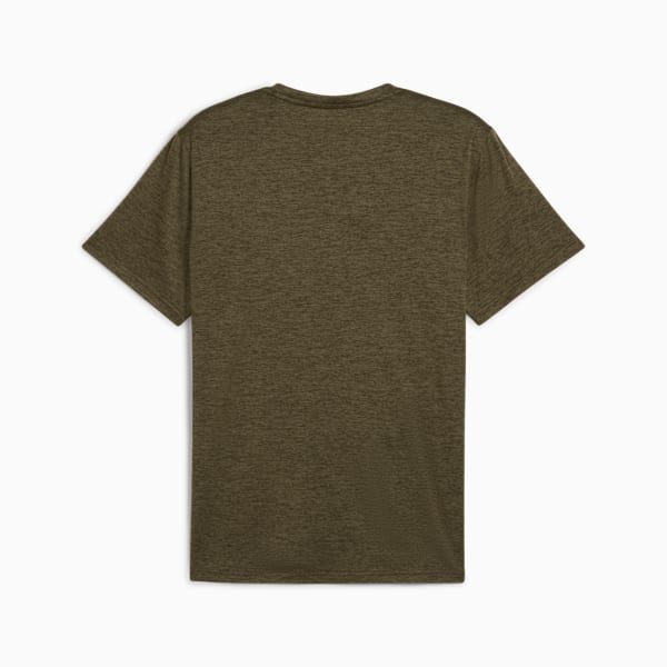 Train All Day Essentials Men's Training Tee, Loden Green Heather, extralarge