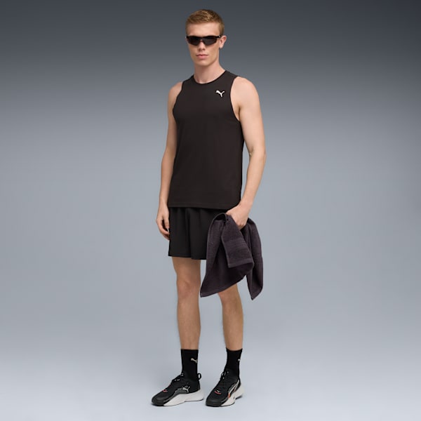 Camiseta sin mangas Train All Day TECH para hombre, PUMA Black, extralarge