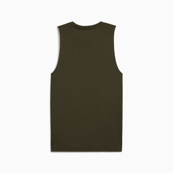 TAD TECH Triblend Sleeveless Men, Dark Olive, extralarge