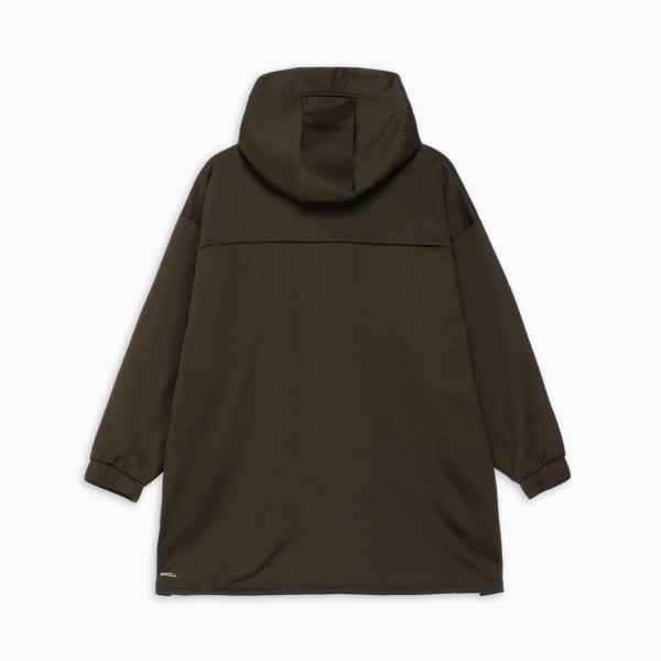 ウィメンズ トレーニング トレイン エッジ フリース ジャケット, Dark Olive, extralarge-JPN