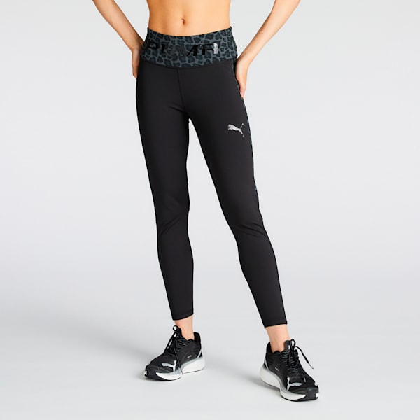PUMA ハイウエスト スリムフィットタイツ 黒/白 3着セット