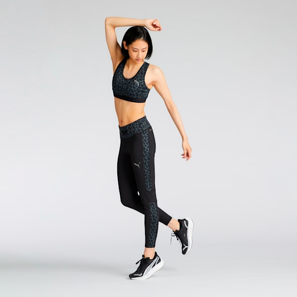 PUMA ハイウエスト スリムフィットタイツ 黒/白 3着セット