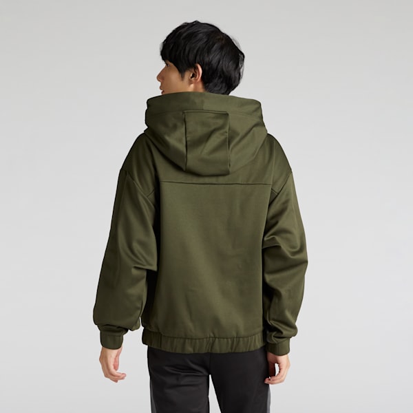 メンズ トレーニング トレイン エッジ フリース ジャケット, Dark Olive, extralarge-JPN