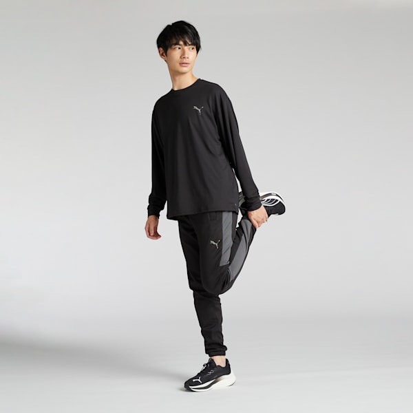 メンズ トレーニング トレイン エッジ フリース ニットパンツ, PUMA Black, extralarge-JPN