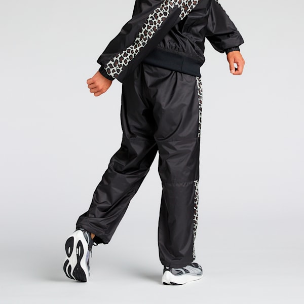 メンズ トレーニング トレイン エッジ 裏起毛 トリコット ウーブンパンツ, PUMA Black, extralarge-JPN