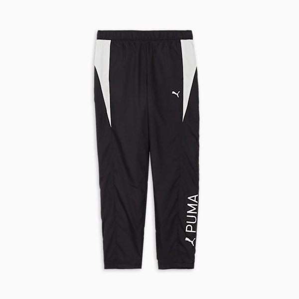 ウィメンズ トレーニング FOUNDATION ブラッシュド トリコット ウーブン パンツ, PUMA Black, extralarge-JPN