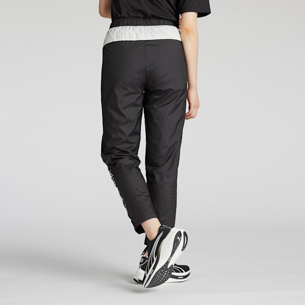 ウィメンズ トレーニング FOUNDATION ブラッシュド トリコット ウーブン パンツ, PUMA Black, extralarge-JPN