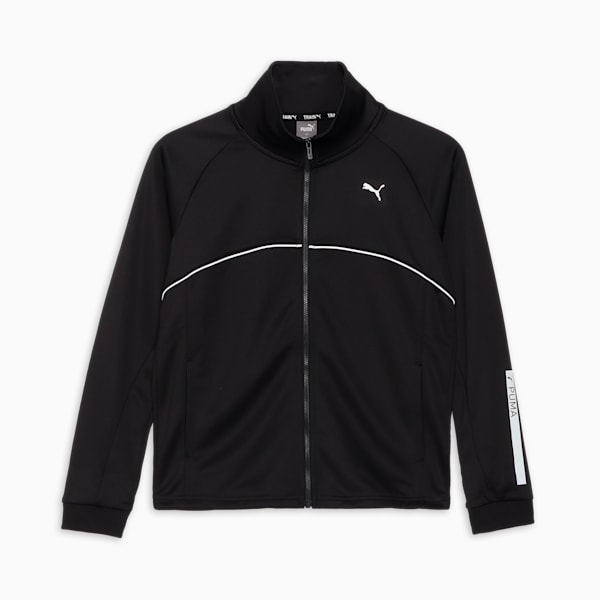 ウィメンズ トレーニング FOUNDATION ニット トラックジャケット, PUMA Black, extralarge-JPN
