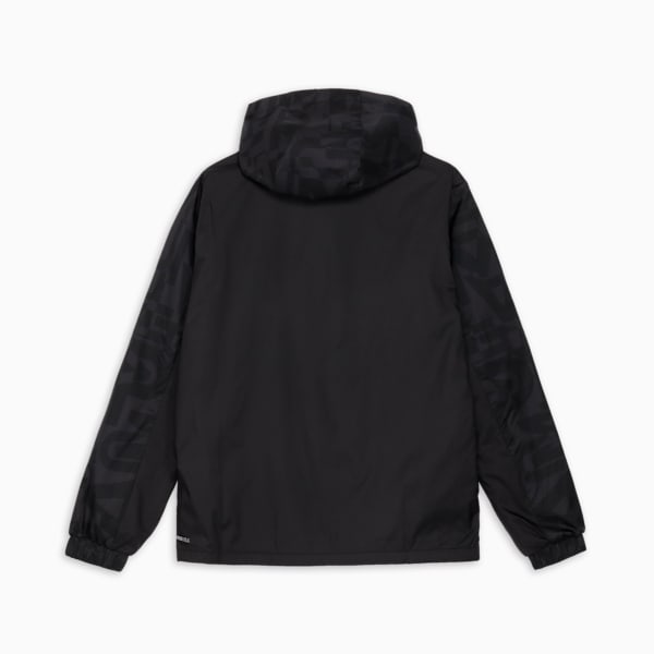 メンズ トレーニング FOUNDATION ブラッシュド トリコット ウーブン ジャケット, PUMA Black, extralarge-JPN