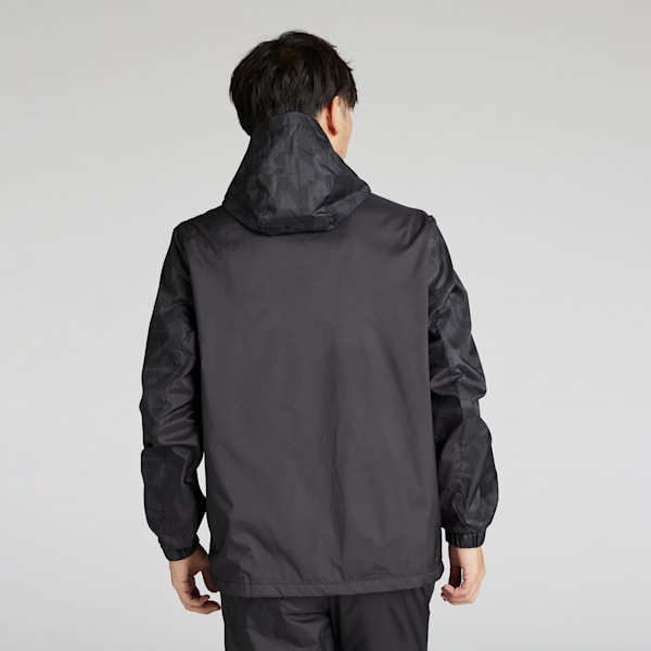 メンズ トレーニング FOUNDATION ブラッシュド トリコット ウーブン ジャケット, PUMA Black, extralarge-JPN