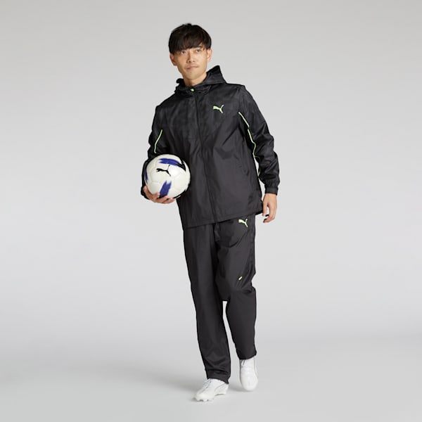 メンズ トレーニング FOUNDATION ブラッシュド トリコット ウーブン パンツ, PUMA Black, extralarge-JPN