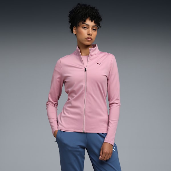 STRONG Women's Full-Zip Training Top, Poised Pink, extralarge-IND