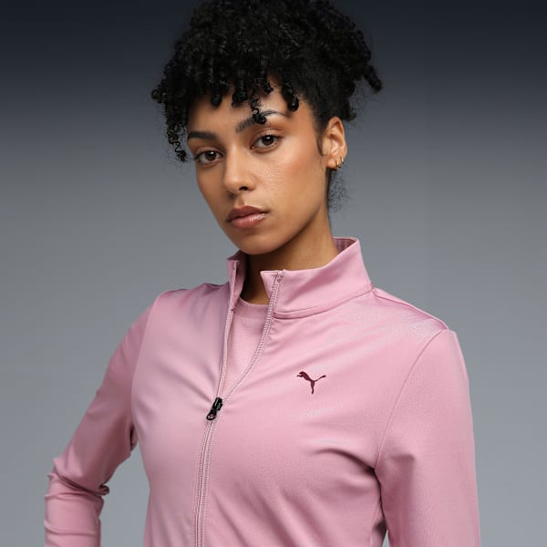 STRONG Women's Full-Zip Training Top, Poised Pink, extralarge-IND