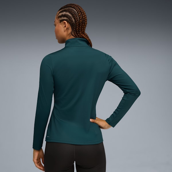 PUMA Strong Full Zip Women, Green Terrain, extralarge