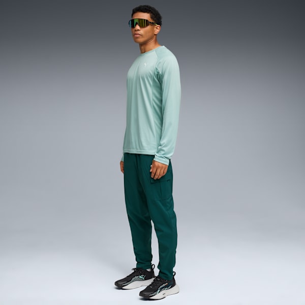 T-shirt à manches longues M TAD TECH Homme, Light Moss, extralarge