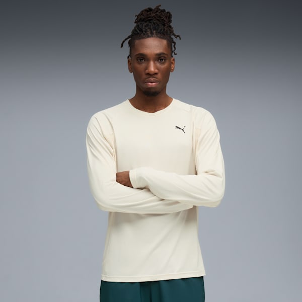 T-shirt à manches longues M TAD TECH Homme, Alpine Snow, extralarge