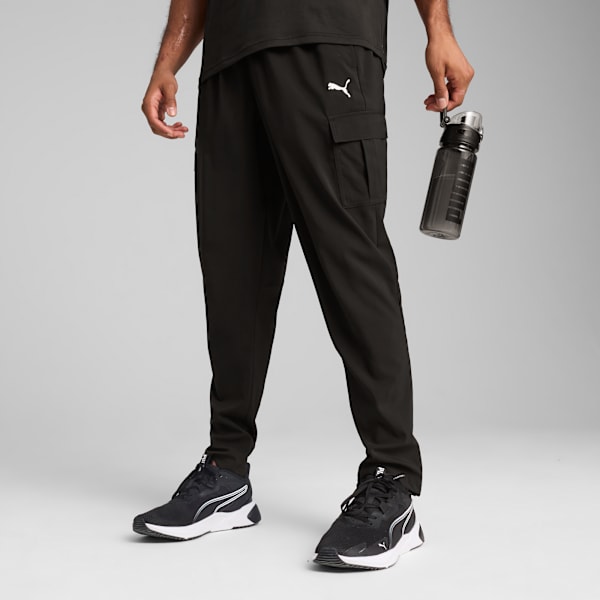 TAD TECH Woven Cargo Men, PUMA Black, extralarge